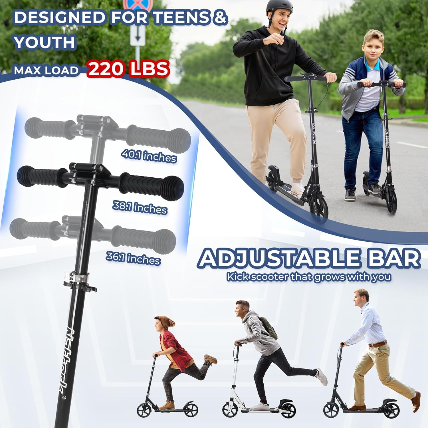 MaxGo™ Elektrisk scooter