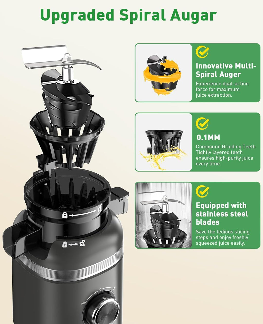 FreshVolt™ Automatische Saftpresse